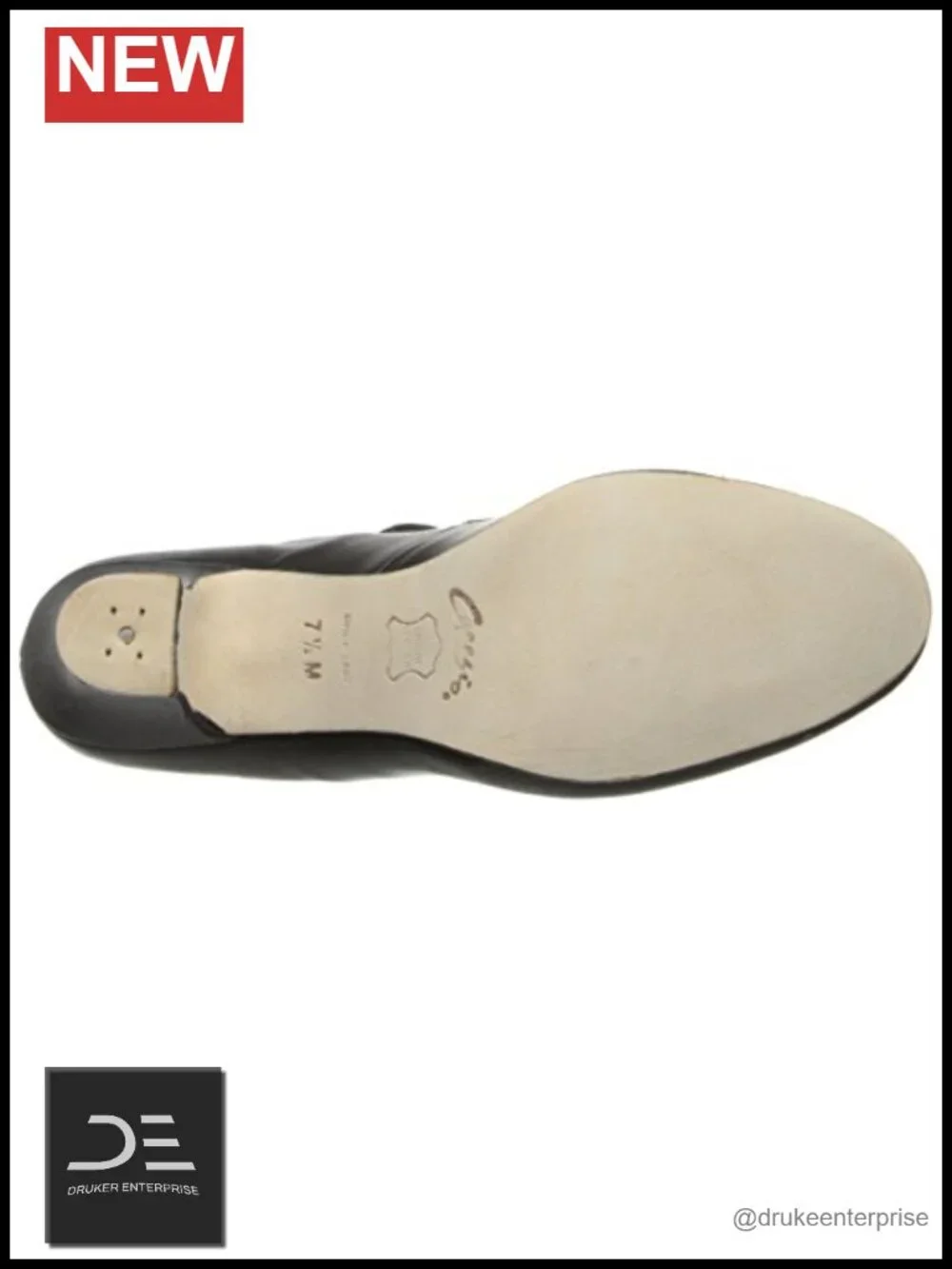 Womens Leather Character Dance Shoes 2.5